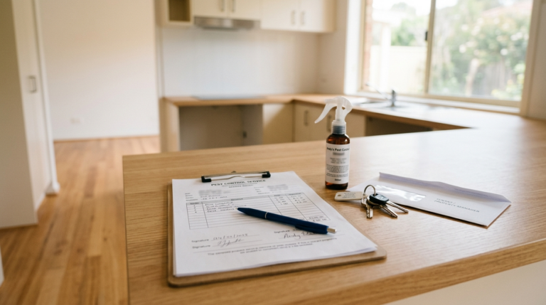 Pest Control Invoice for End of Lease Castle Hill